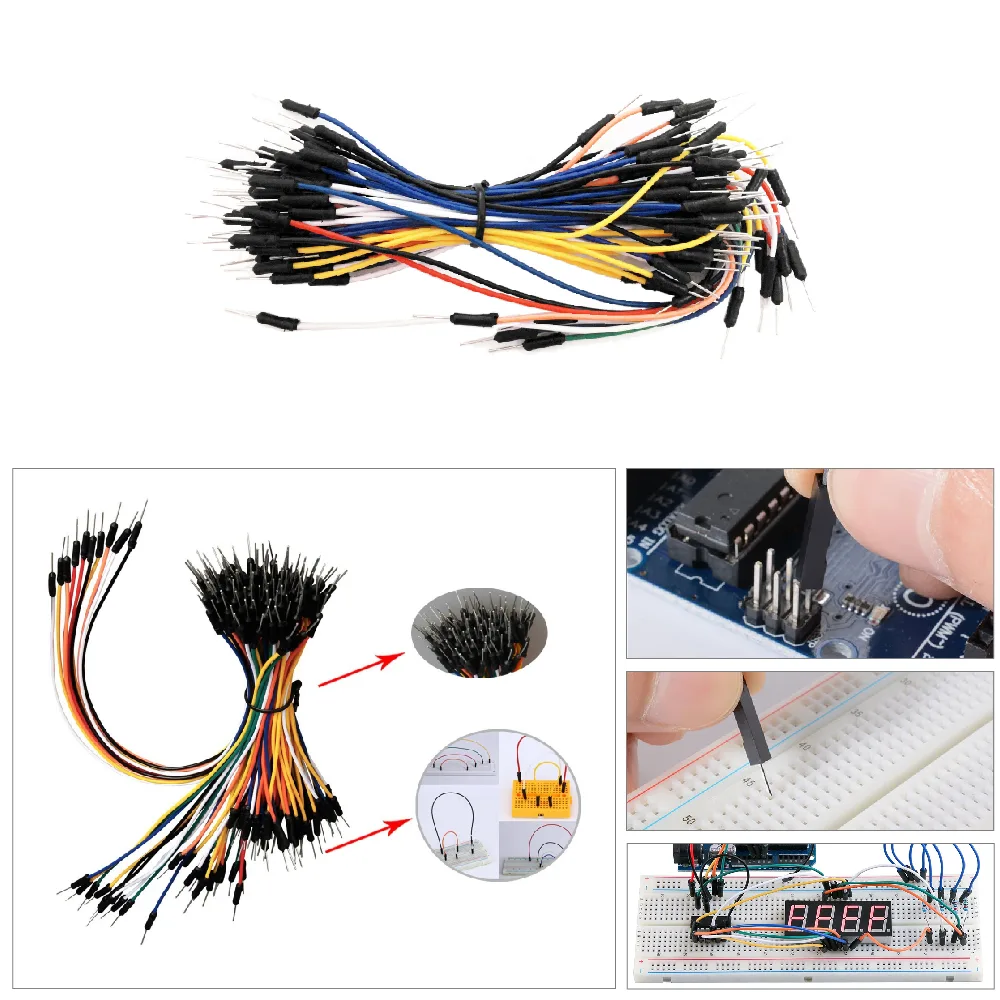 Convenient external distribution pins