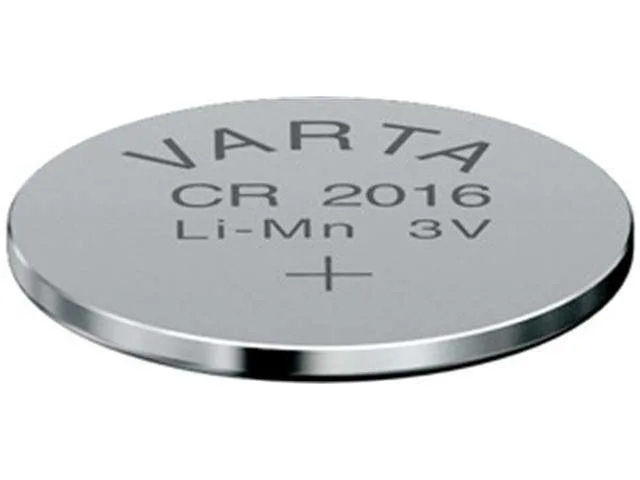 Varta CR2016 3V 90mAh Lithium Coin Cell Battery