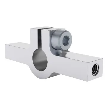 3402 Series 2-Side, 1-Post Clamping Mount (43mm Width, 8mm Bore)