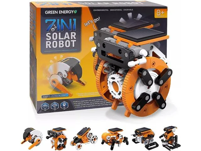 7-in-1 Solar Powered Educational STEM Robot Kit