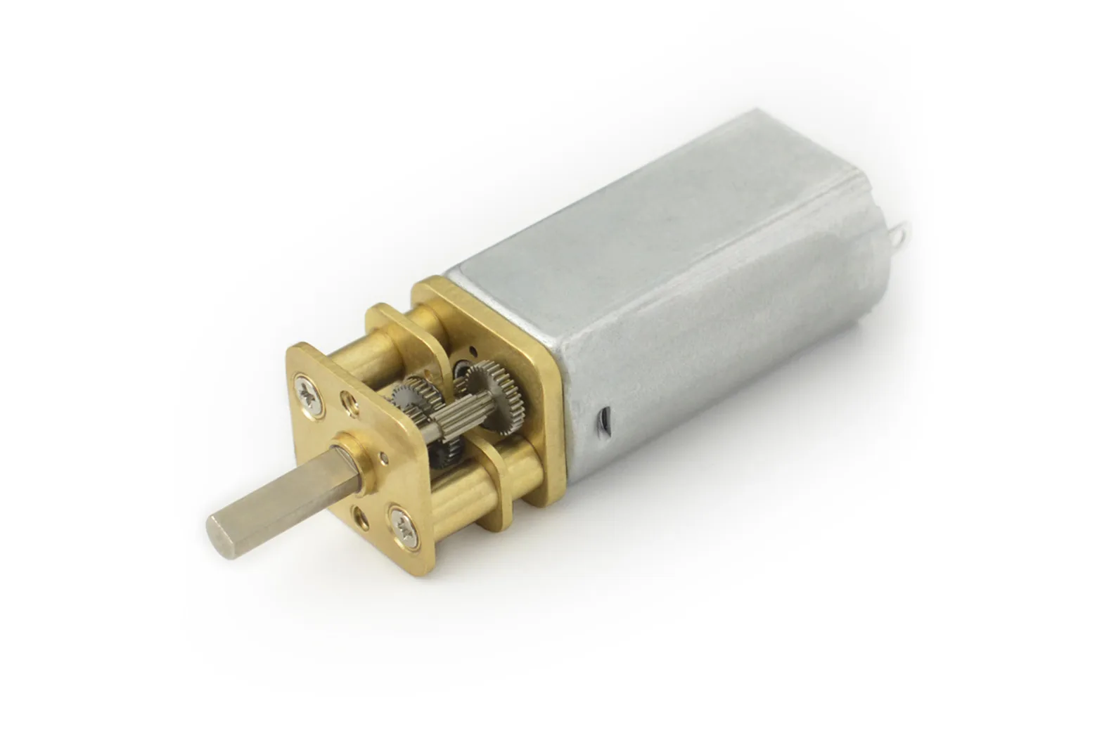 Mini Metal DC Geared Motor (6V, 375RPM, 0.5kg.cm)