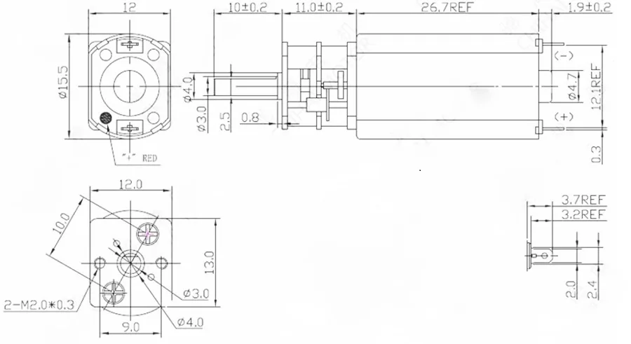 Compact form factor and dimensions