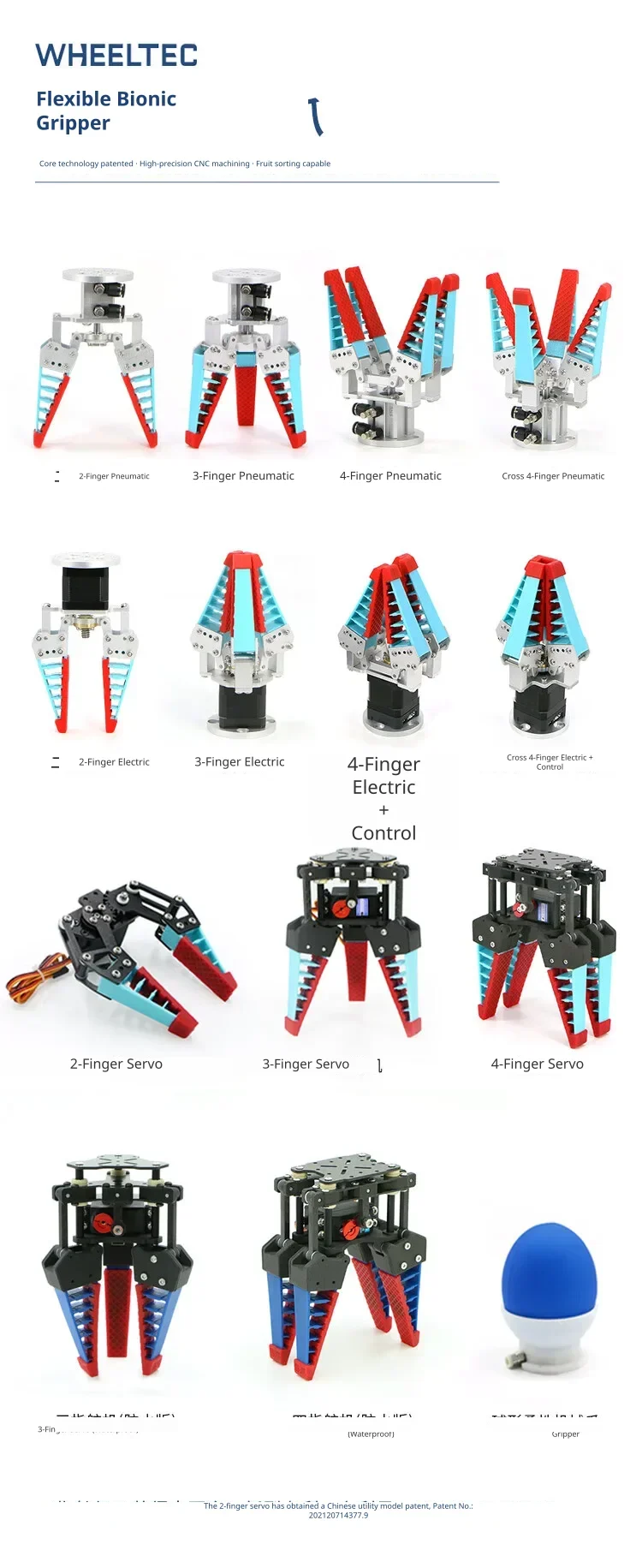 Versatile bionic configurations