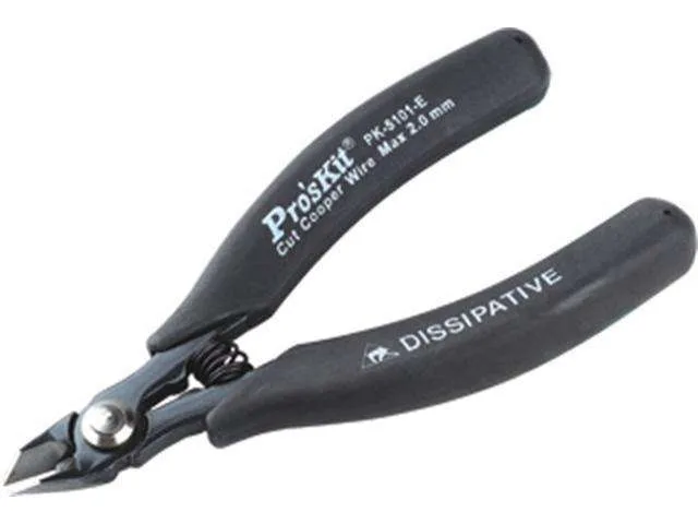 Pro'sKit Heavy Duty Side Cutter with Conductive Handles, 120mm