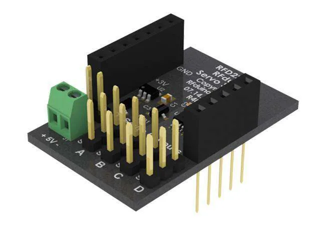 RFduino RFD22123 4-Channel Servo Shield