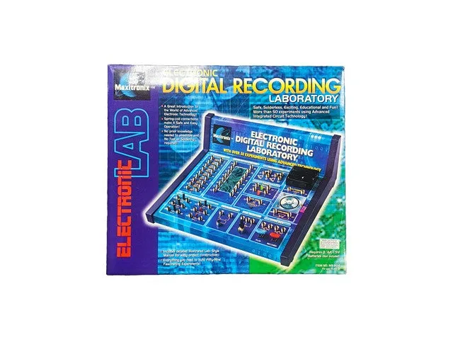Maxitronix Electronic Digital Recording Project Lab Kit MX-804