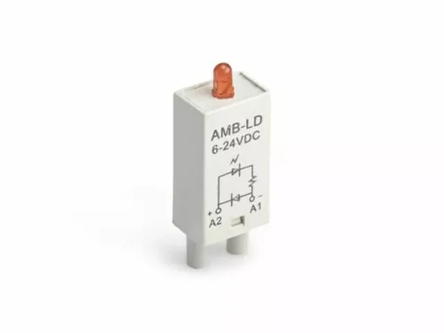 Asiaon Relay LED and Peak Suppression Module, 6–24V DC