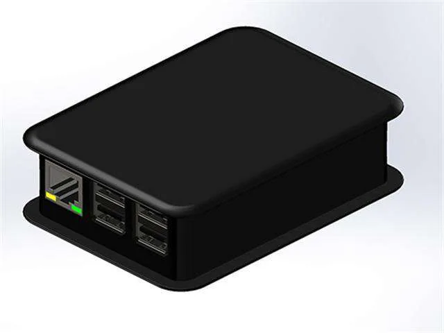 Teko Raspberry Pi 2, 3 and B+ Flame-Retardant ABS Enclosure