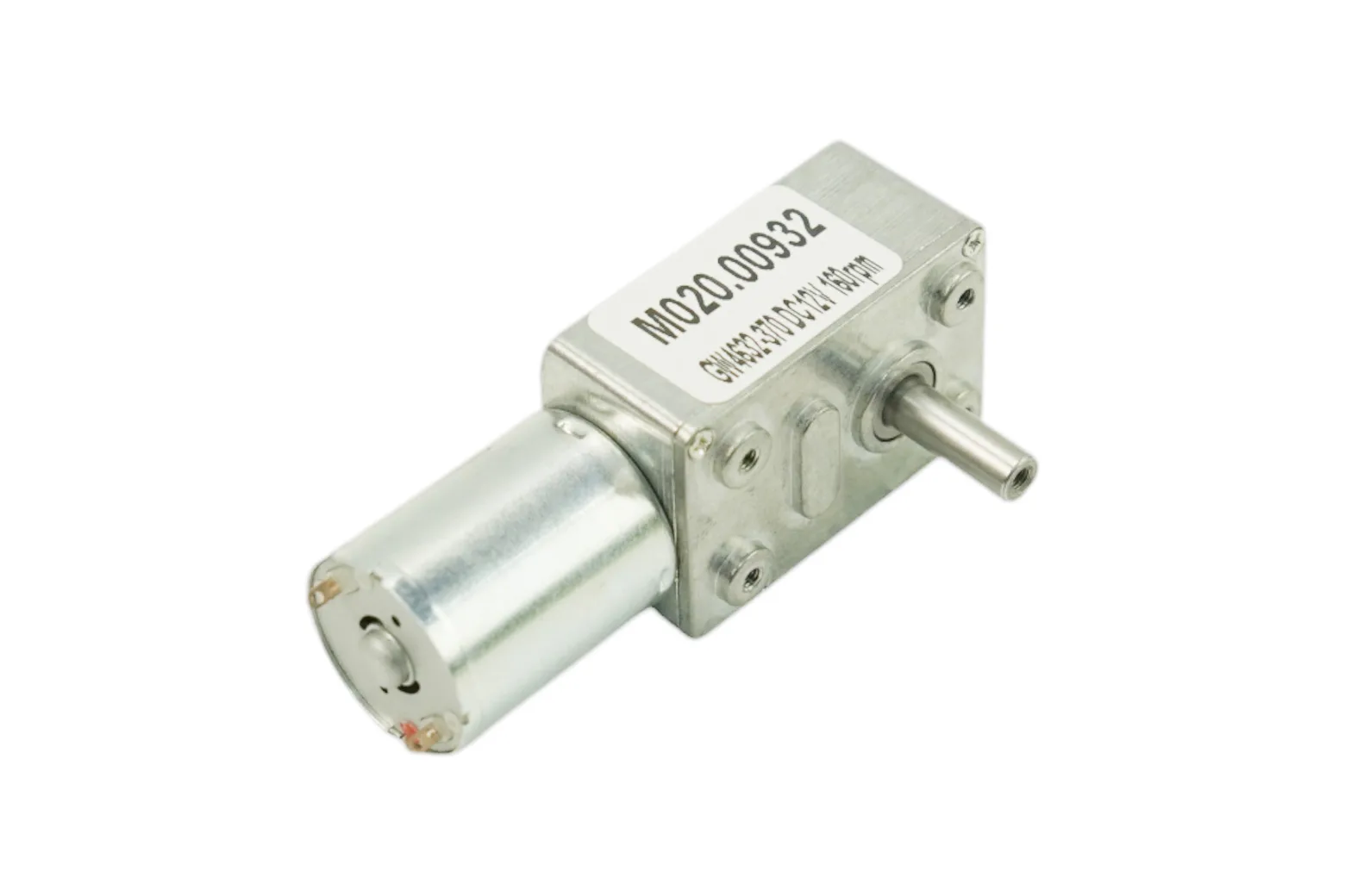 Turbo Metal Gear Worm Motor (12V 160RPM 2.2kg.cm)