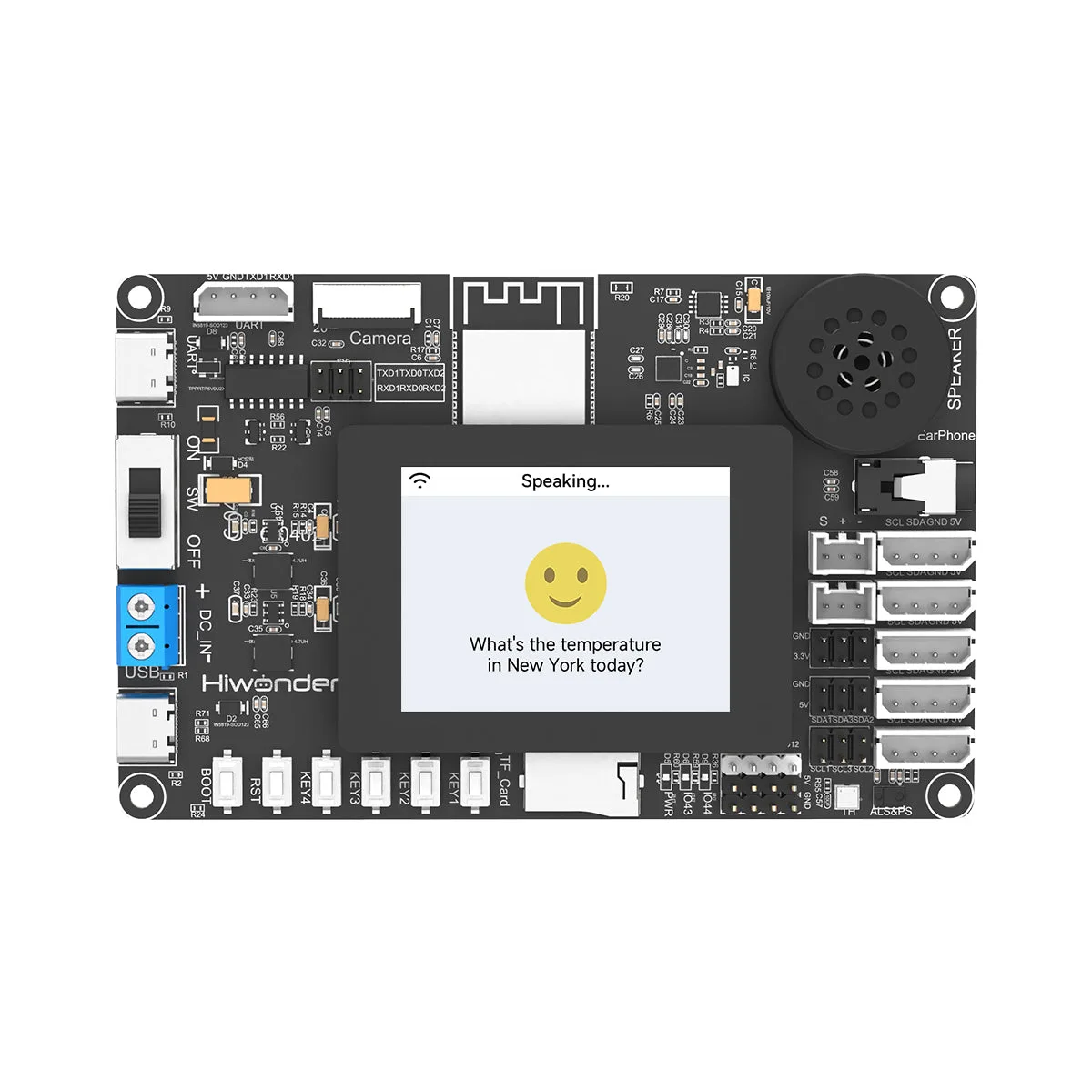 Hiwonder ESP32-S3 Development Board AI Vision & Smart Chat with LLMs Robot Programming Board Kit