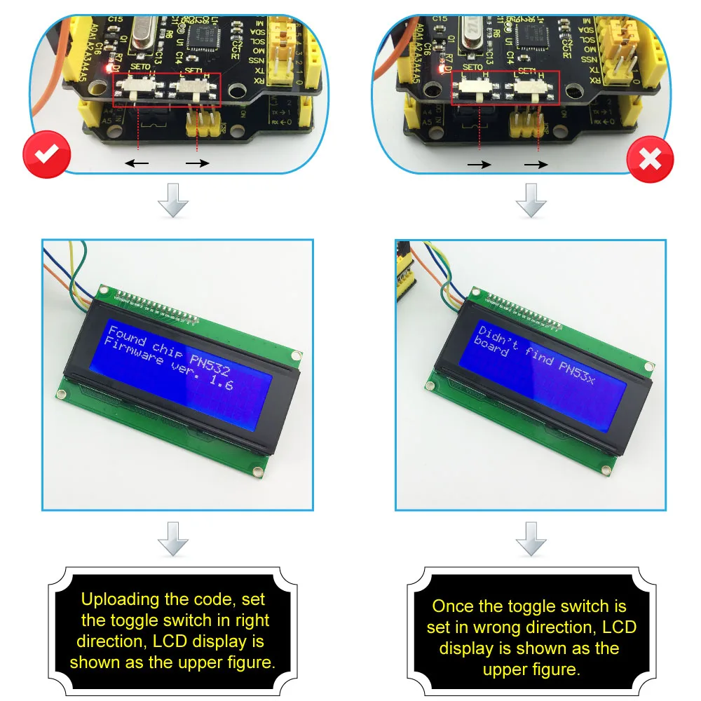 Integrated antenna and easy stacking