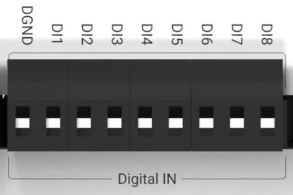 Optically isolated digital switch inputs