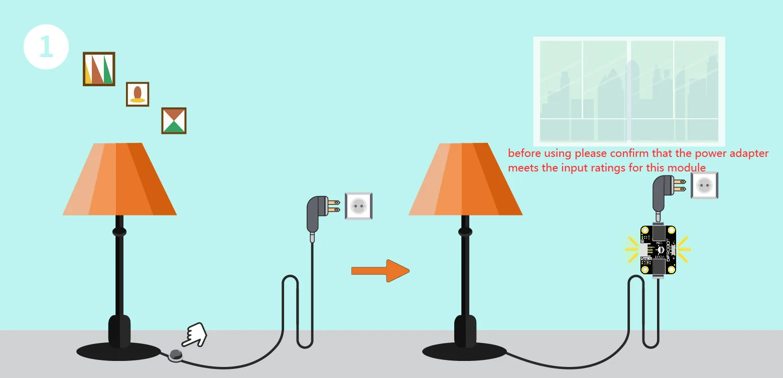 Simplified DC power connectivity