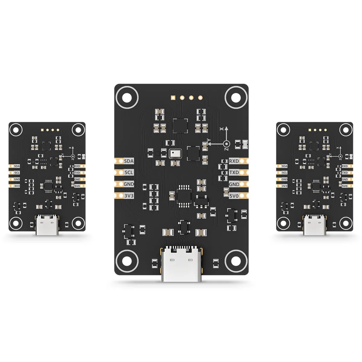 Hiwonder 10-Axis IMU Sensor Module Smart AHRS Attitude & Orientation Sensor with Serial Barometer & Gyroscope for ROS Robots