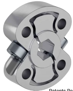 3311 Series Thru-Hole Sonic Hub (8mm REX Bore)
