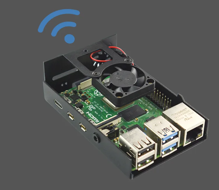 Unobstructed wireless signal transmission