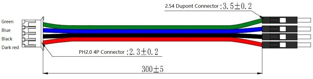 Breadboard-friendly DuPont breakout