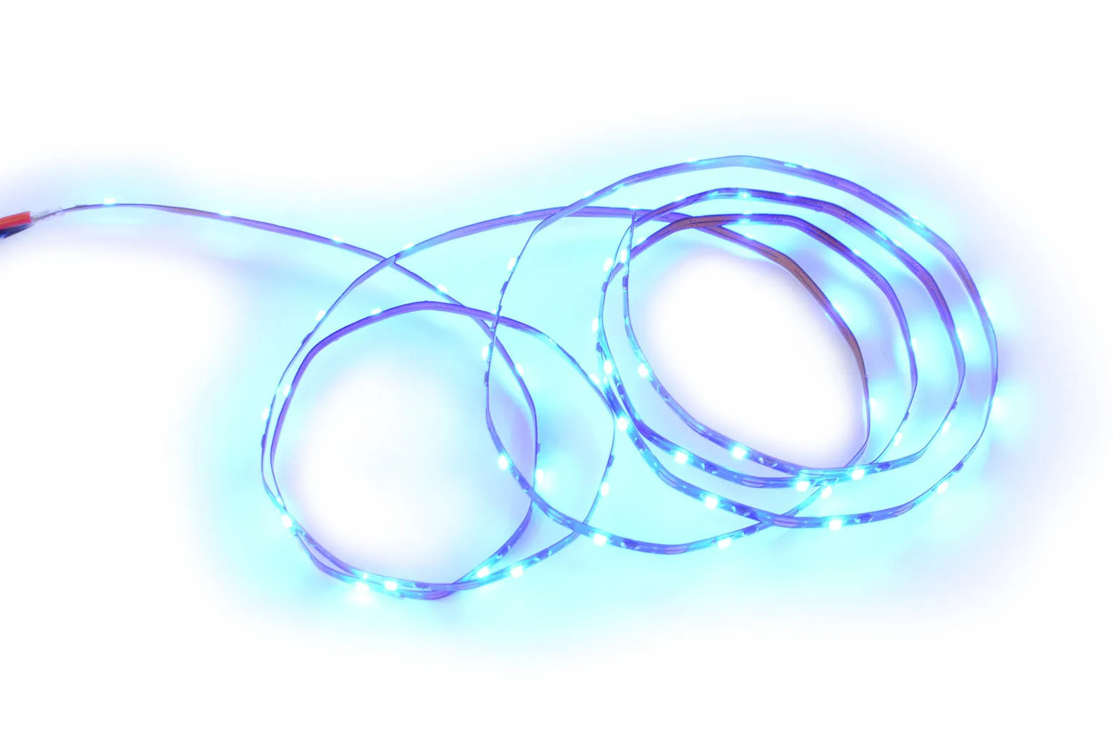 5V Flexible LED Strip (60 LEDs, Blue, 1m)