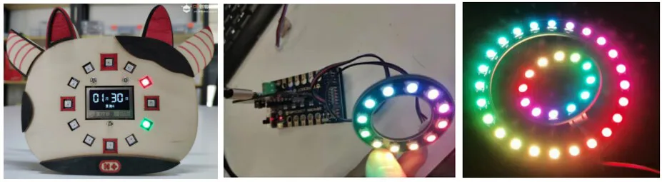 Vibrant 16-bead full-colour lighting