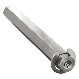 4106 Series Stainless Steel REX Shaft (8mm Diameter, 64mm Length)