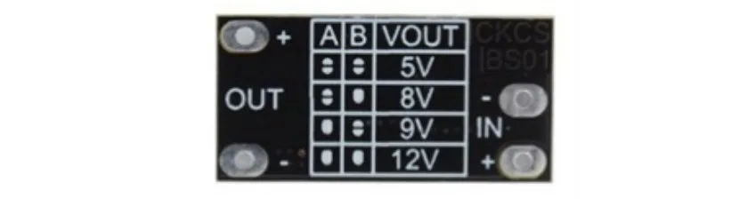Solder pad output configuration