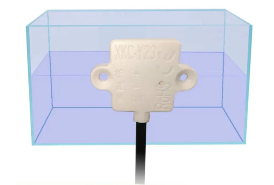 Safe non-contact liquid detection