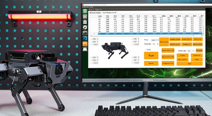 Graphical PC software control