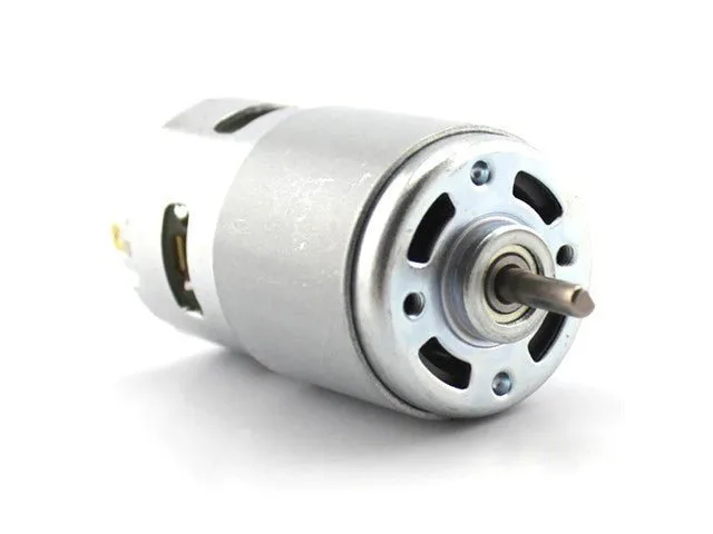 795 High-Speed DC Motor, 12V–24V, 10000–20000 RPM