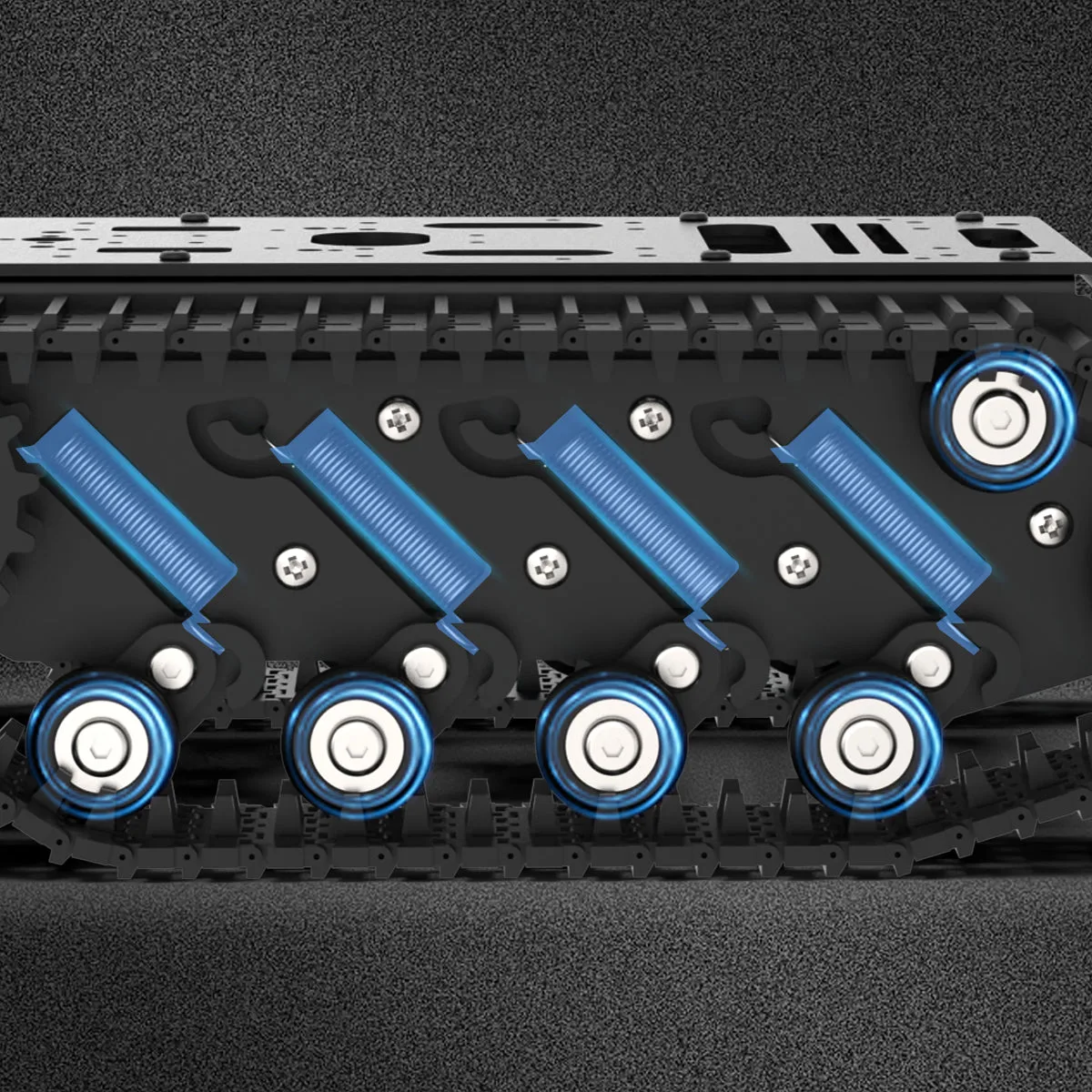 Carbon steel tension suspension