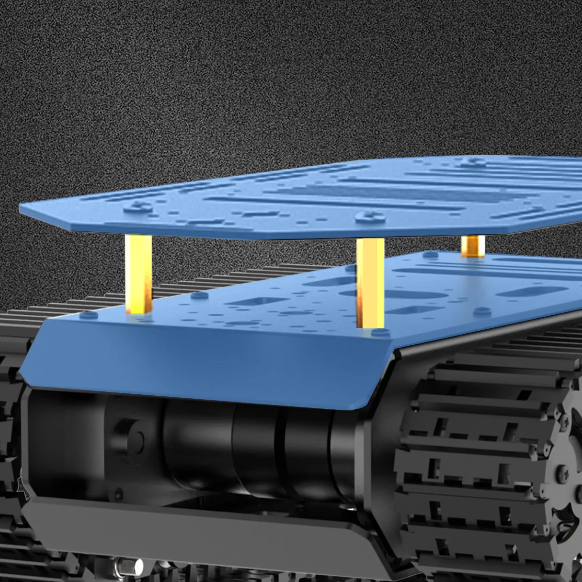 Anodised aluminium alloy body