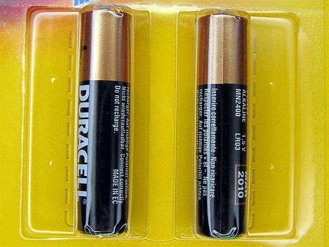 Duracell AAA 1.5V 1175mAh Alkaline Batteries, 2 Pack