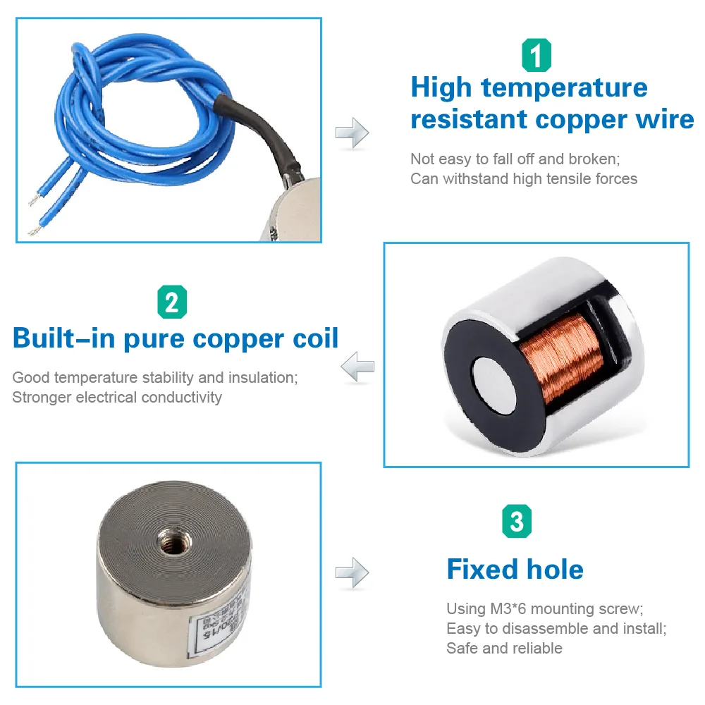 High-strength magnetic suction