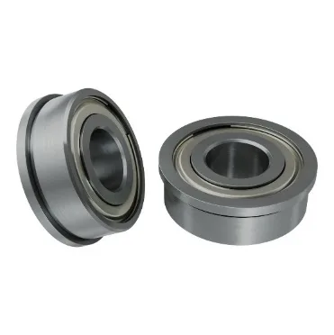 3611 Series Flanged Ball Bearing (6mm ID x 14mm OD, 5mm Thickness) - 2 Pack