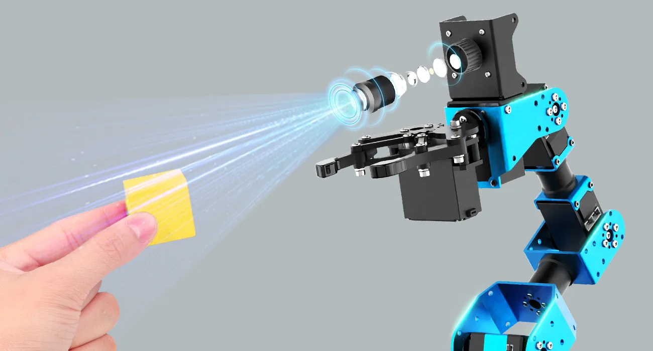 Six-DOF vision robotic arm