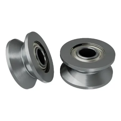 3609 Series V-Groove Bearing (4mm ID x 13mm OD, 6mm Thickness) - 2 Pack