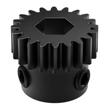 4303 Series Steel, MOD 0.8 Pinion Gear (8mm REX Bore, 20 Tooth)