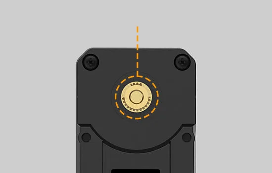 Simplified middle position adjustment