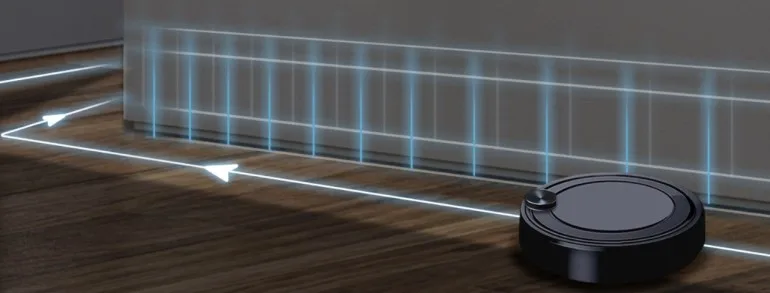 Precise edge and wall following