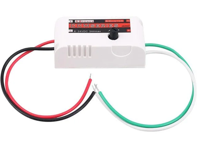 PWM DC Motor Speed Controller Module, 6–28V, 3A, 80W