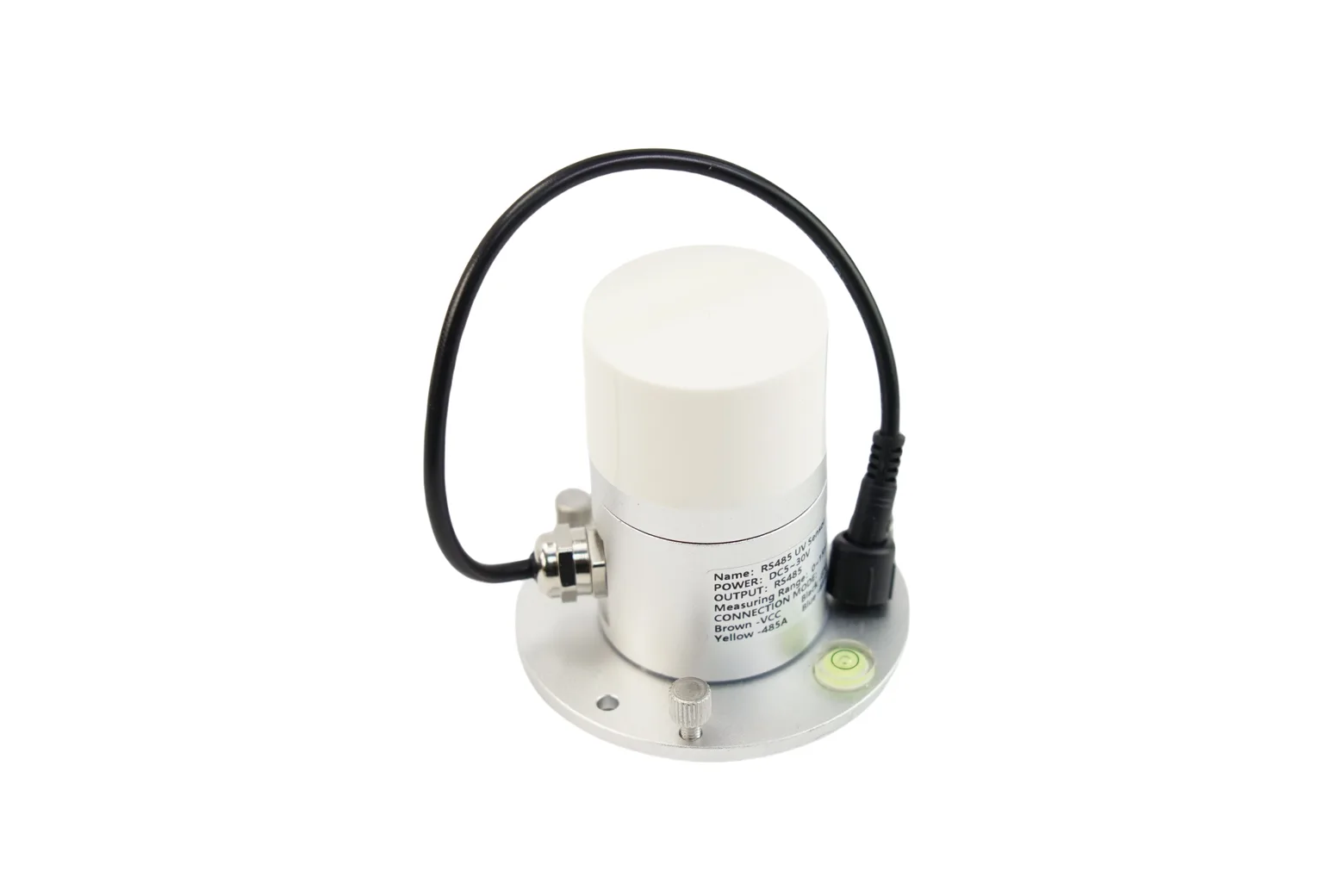 Industrial UV Intensity Sensor (290-390nm, RS485 Modbus-RTU, IP67)