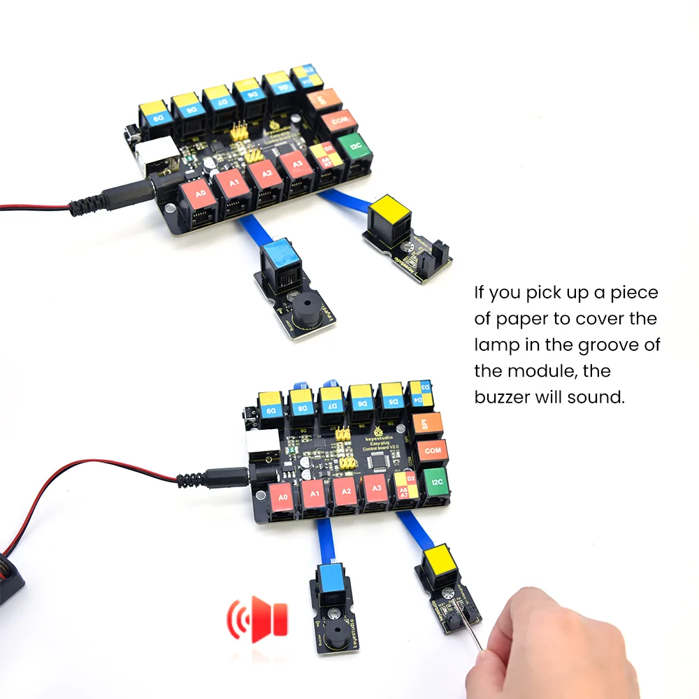 Solderless EASY plug connectivity