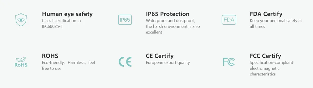 IP65 environmental protection