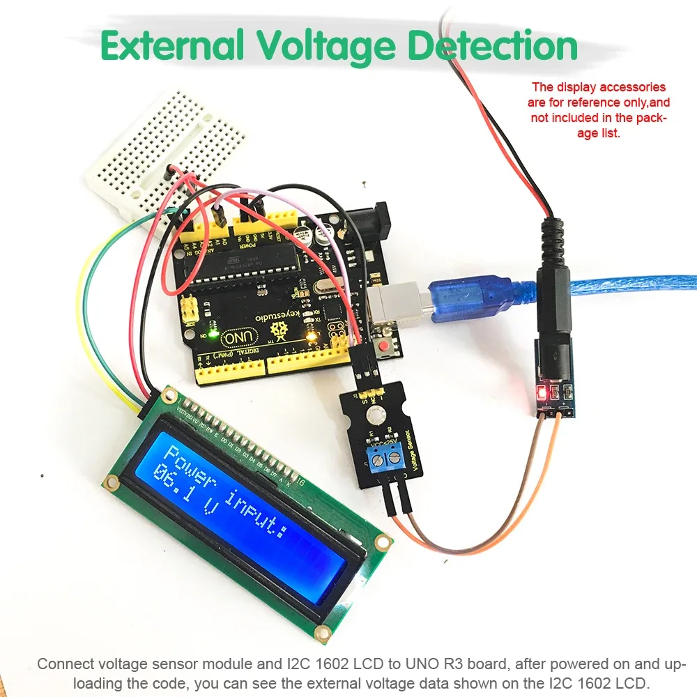 High resolution voltage sensing