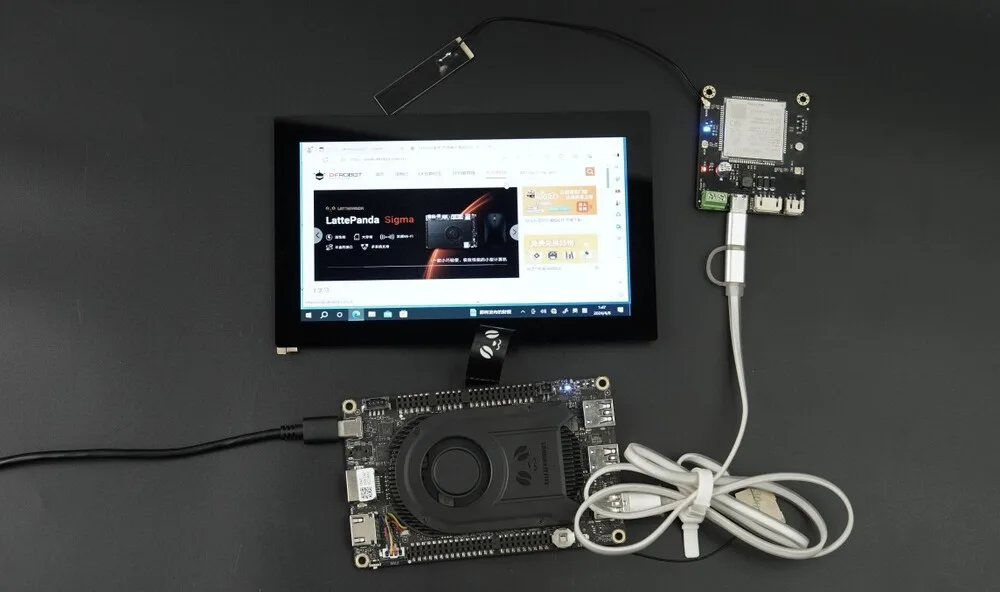 LattePanda USB network card integration