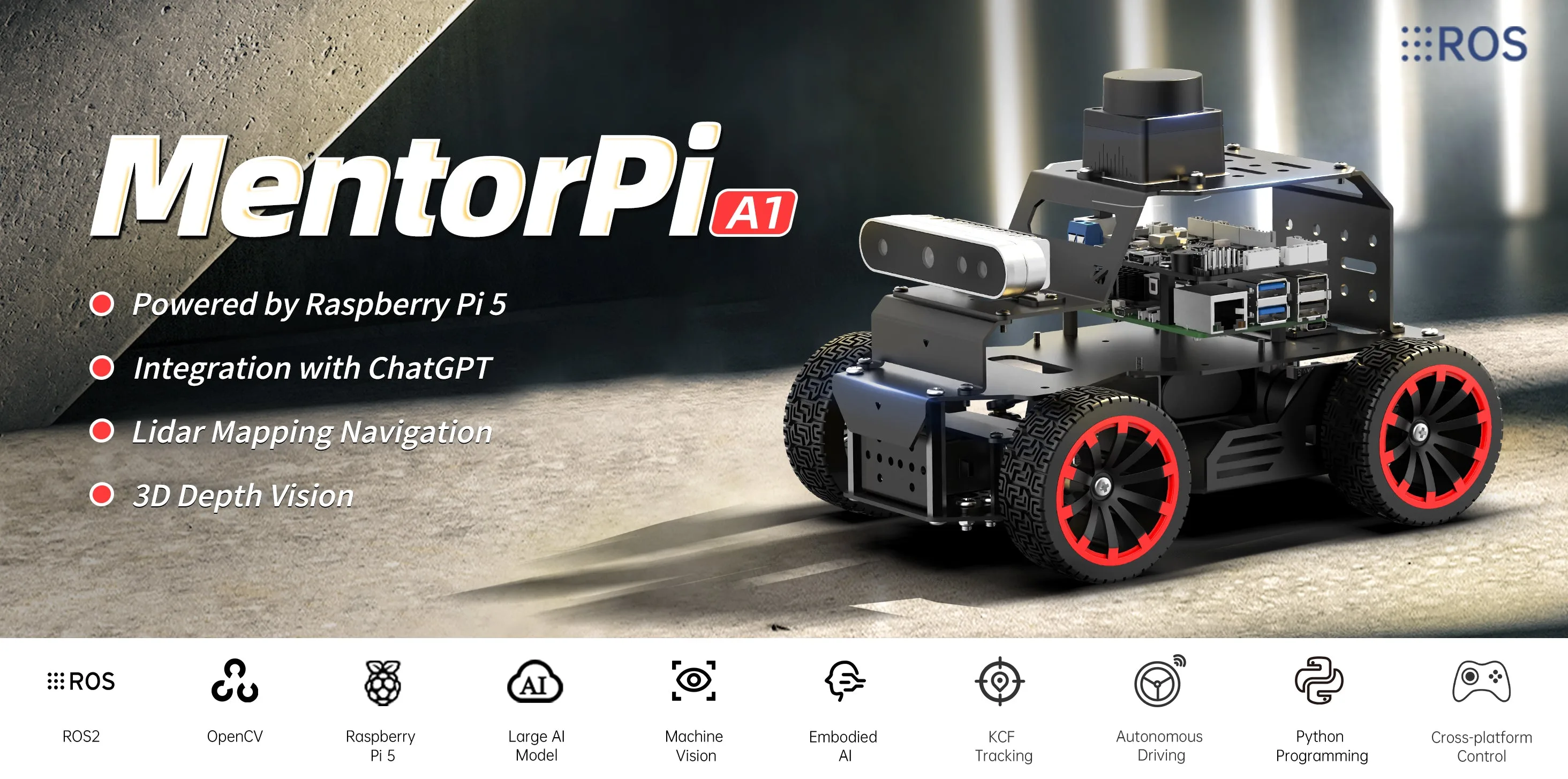 High-performance ROS2 robotics platform