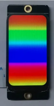 Slim bezel and rounded corners
