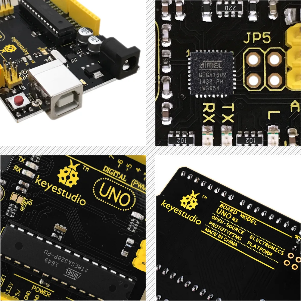 Comprehensive input and output pins