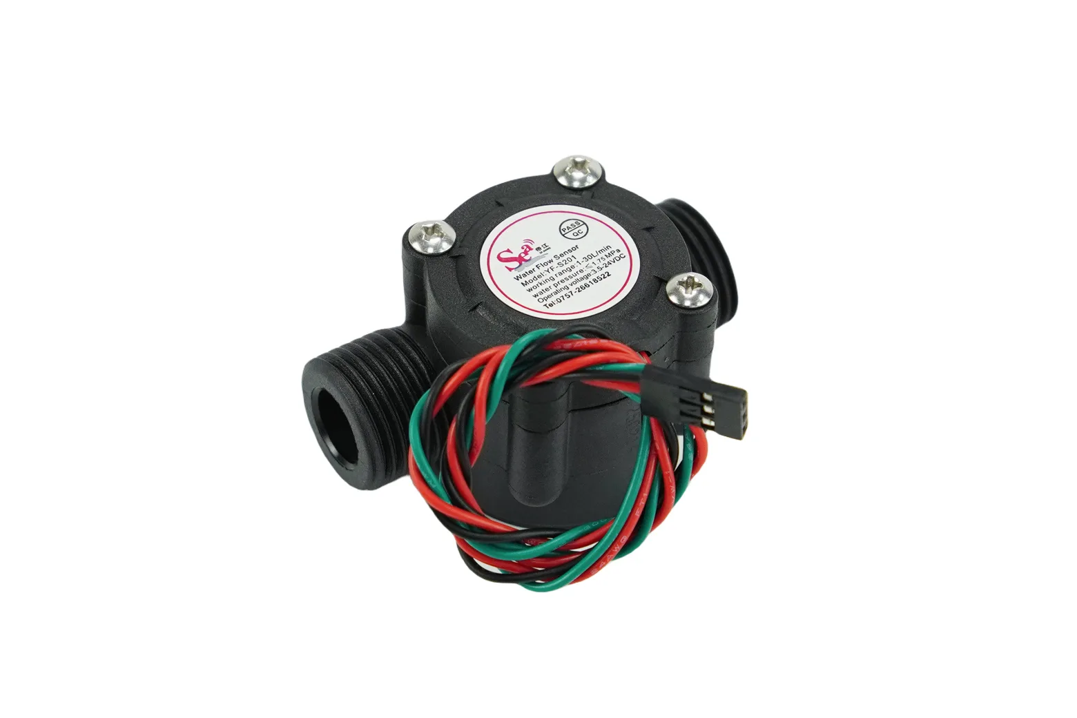 Gravity: Water Flow Sensor (1/2") For Arduino