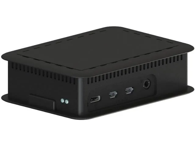 Teko Raspberry Pi 4 B Flame-Retardant ABS Enclosure, Black