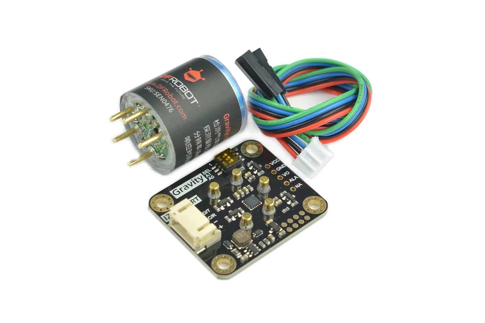 Gravity: PH3 Phosphine Gas Sensor (Calibrated, I2C & UART, 0-1000ppm)